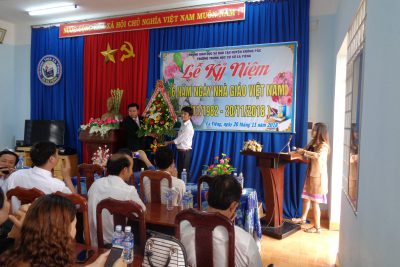 Một số hình ảnh kỷ niệm 36 năm ngày nhà giáo Việt Nam